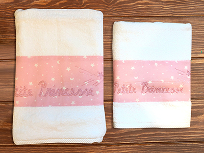 Petite Princess Set Of Two Towels | Accessories for Babies