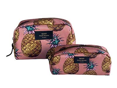 Mini- Pineapple Makeup clutches/Bags