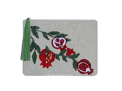 Serin Pomegranate Pouch|Present