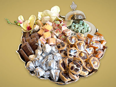 Ramadan Star Chocolate Tray