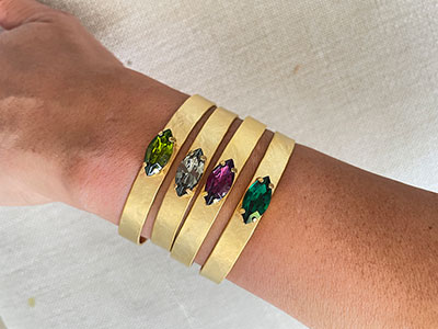 Swarovski Bangle Bracelet|Giftonclick