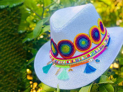 Swirls Straw Hat|Summer Essentials