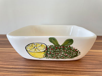 Ceramic Tabbouleh Serving Bowl