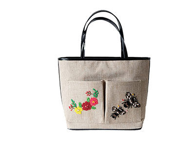 Bees & Flowers Charlot Totebag|Mother
