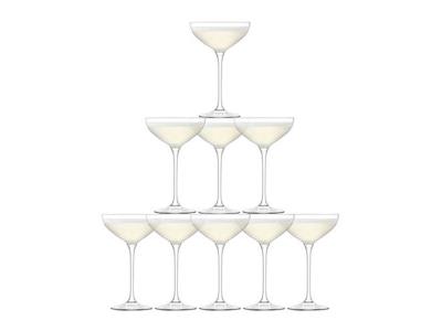 Tower Glasses Champagne-10pcs| Giftonclick