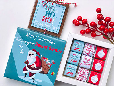 Who is Your Secret Santa Chocolate Box|Giftonclick