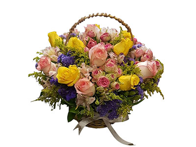 Summer Flower Basket| Giftonclick